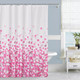 Polyester Shower Curtain With Hooks